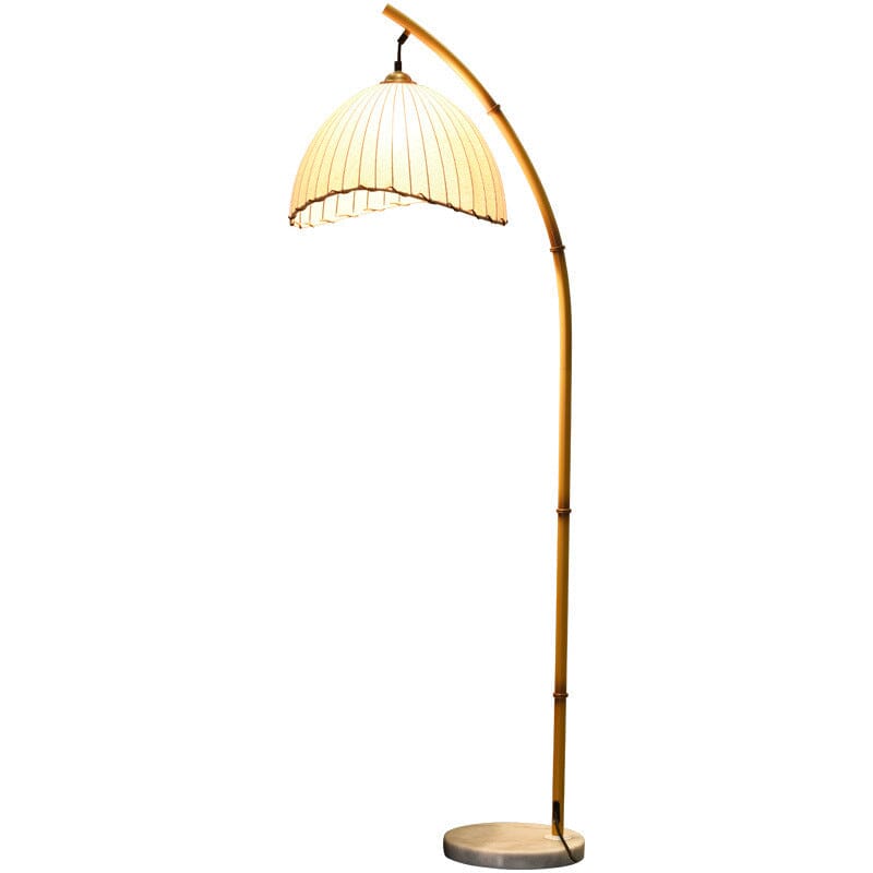 Bambu golvlampa