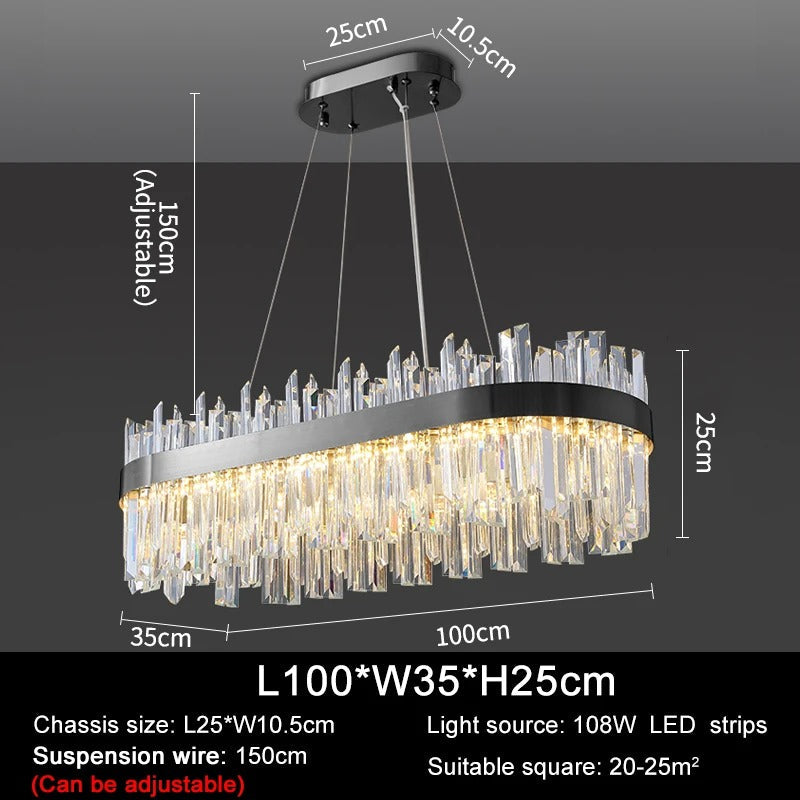 Ena Crystal Chandelier