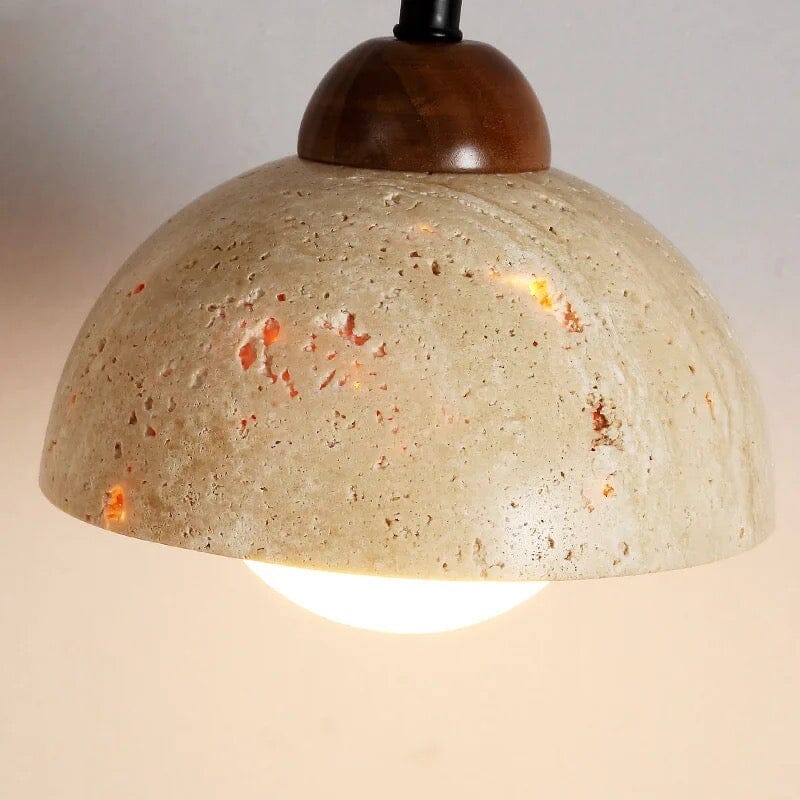 Tia Travertine Wall Lamp