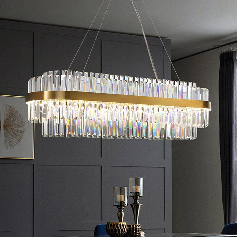 Chandelier en cristal Orion