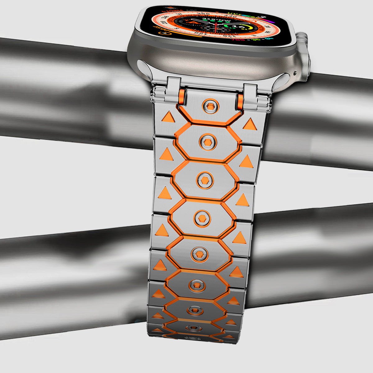 FusionX Titanio Apple Watch Band