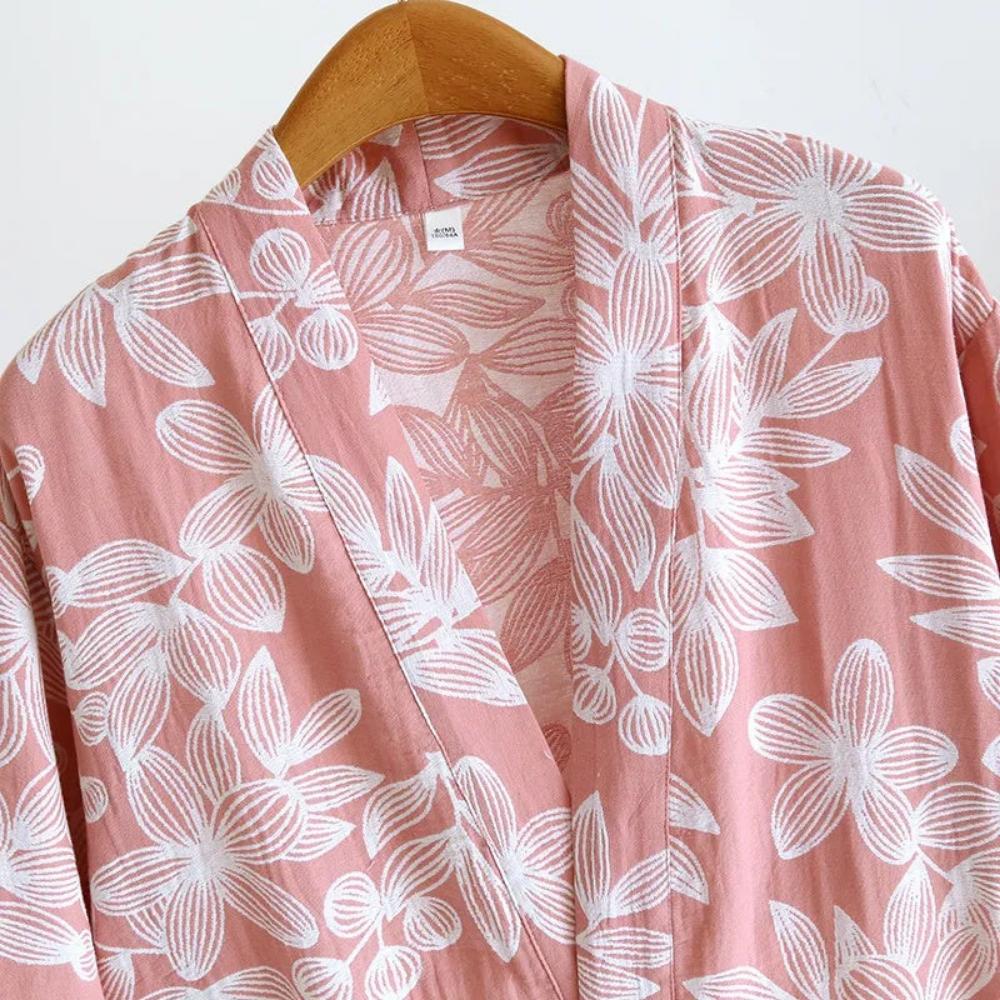 Blumige Brise Kimono-Robe