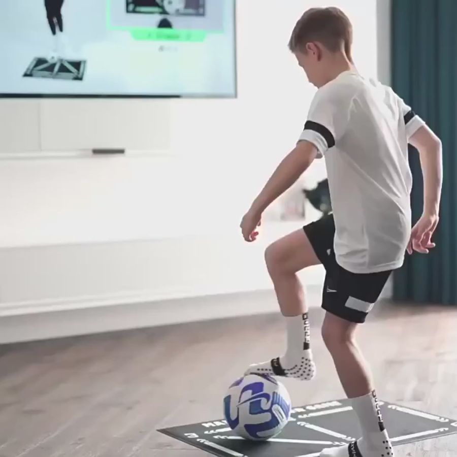 Tapis d'entraînement Football Pro et programme d'entraînement vidéo