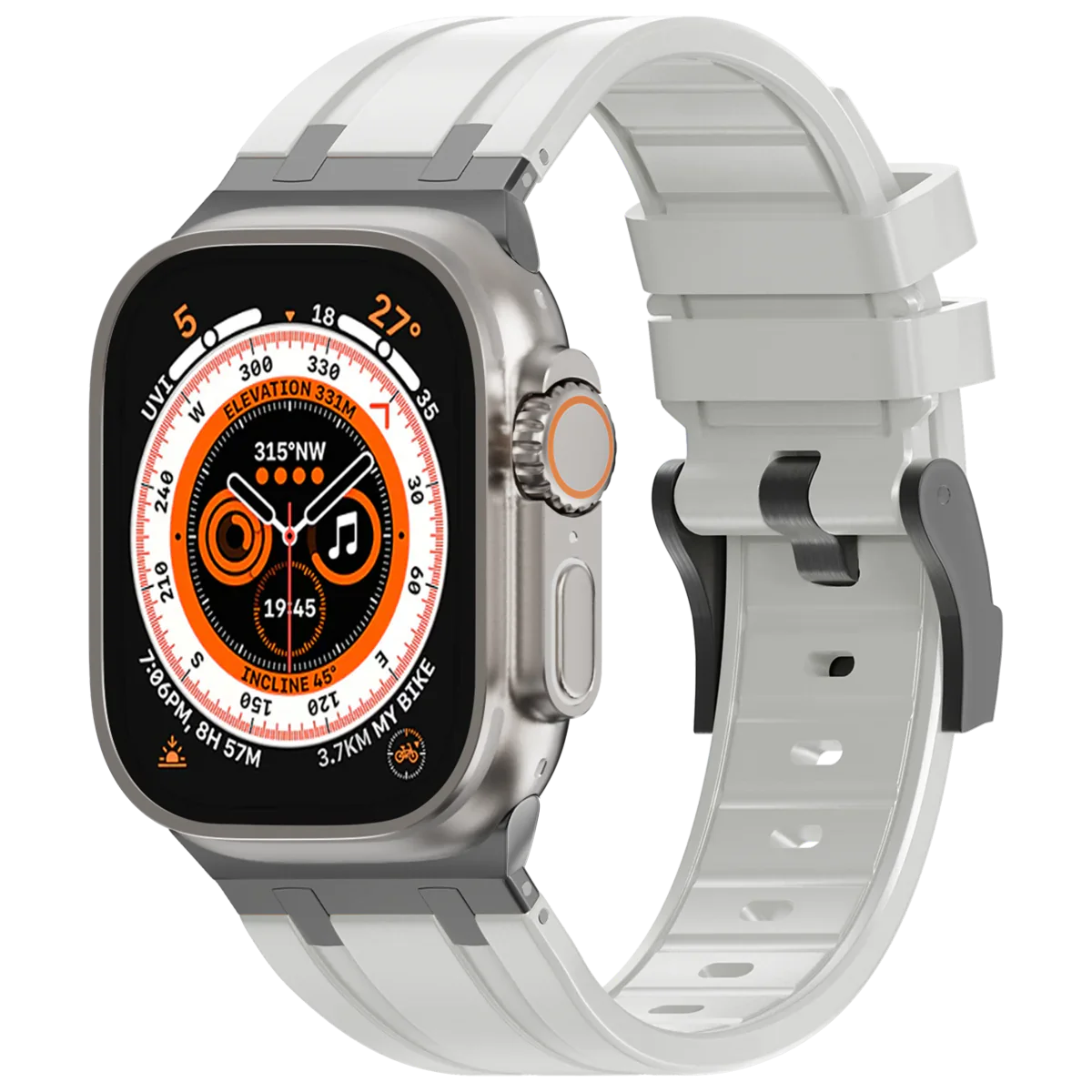 Nouveau bracelet en silicone AP pour Apple Watch