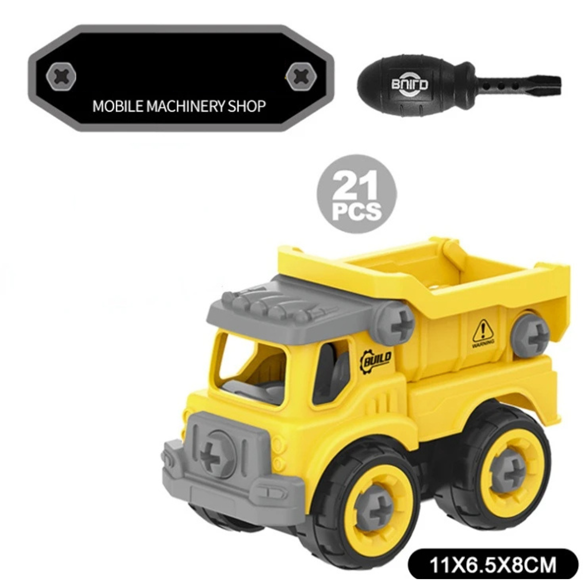 Construction Trucks™ - Inżynieria i wyobraźnia z pojazdami budowlanymi - DIY ciężarówki budowlane