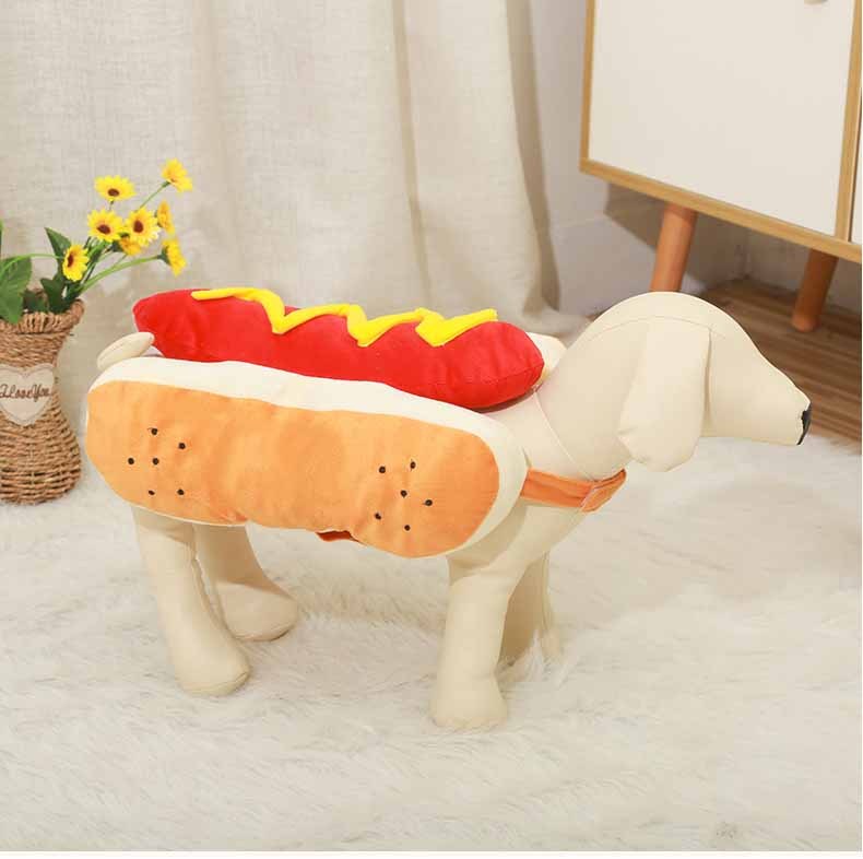 Sizzling Hot Dog Pet Kostym