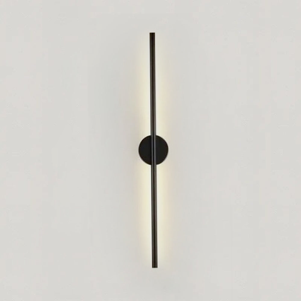 Vrimlo Black Tube Wall Lamp