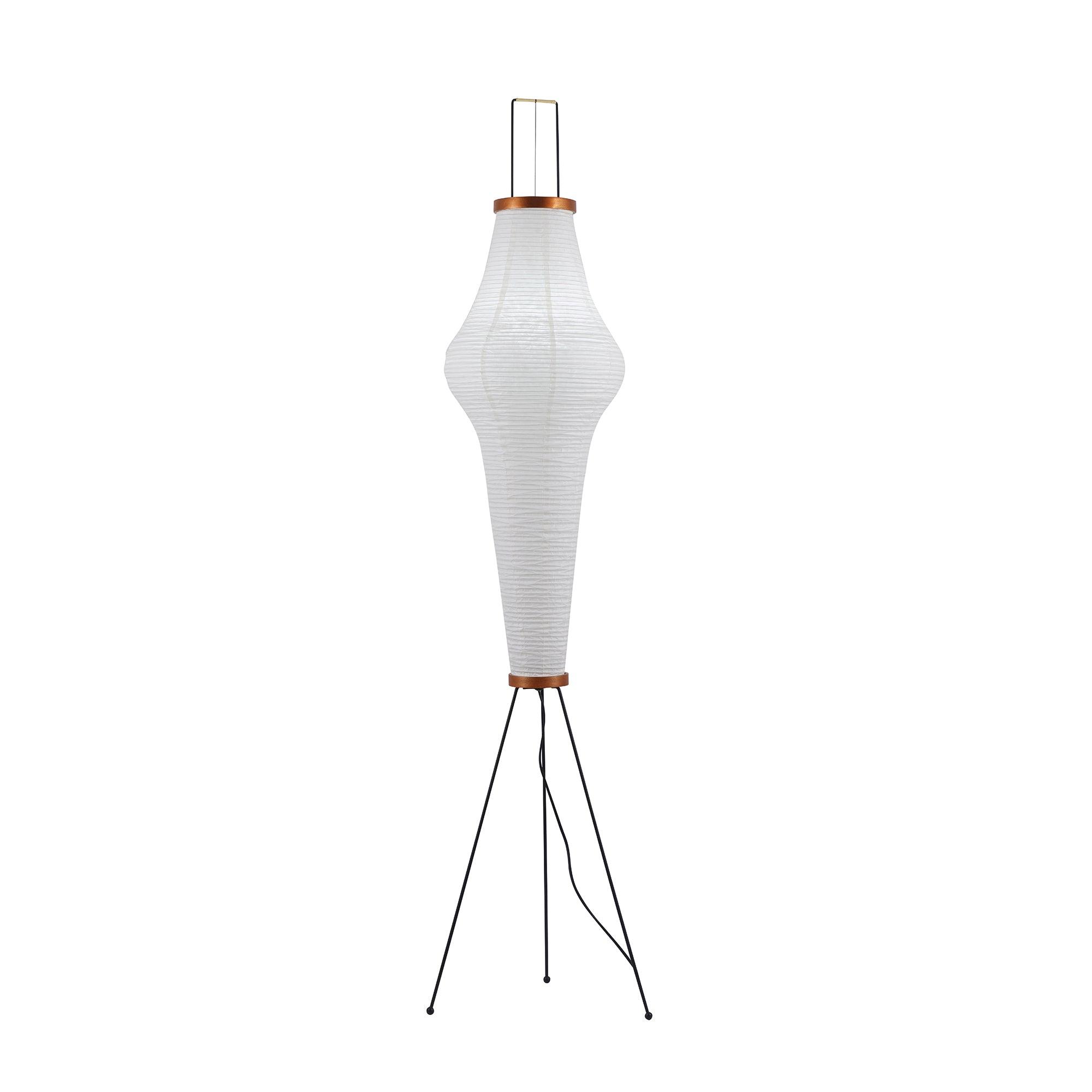 Rice paper floor lamp