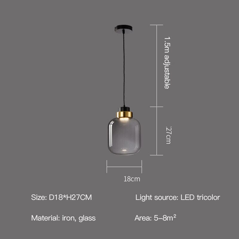 Luminaires en verre Ashton