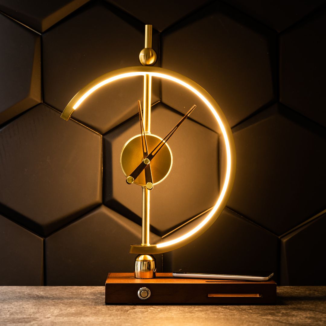 Lampe horloge Khonsu (chargement sans fil)