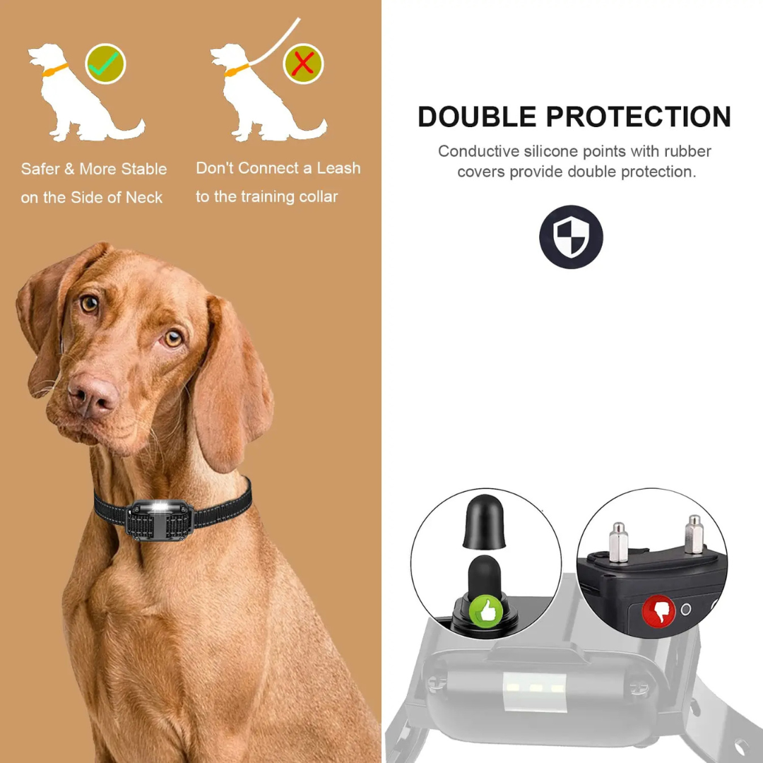 Advanced Dog Training Collar with Remote- 3 Training Modes (Beep, Vibration, Shock)