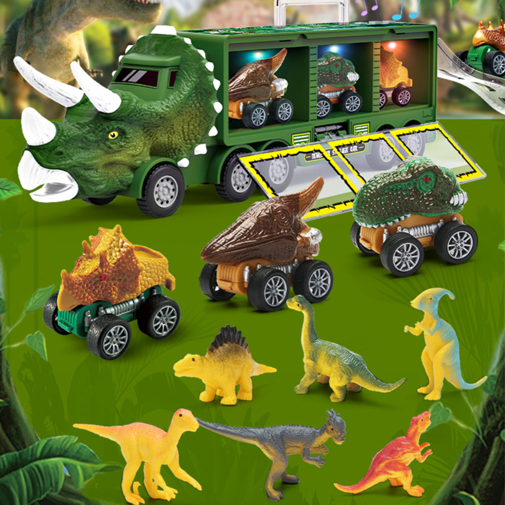 Dino Truck™ - Przewoź dinozaury - Ciężarówka Dinozaur