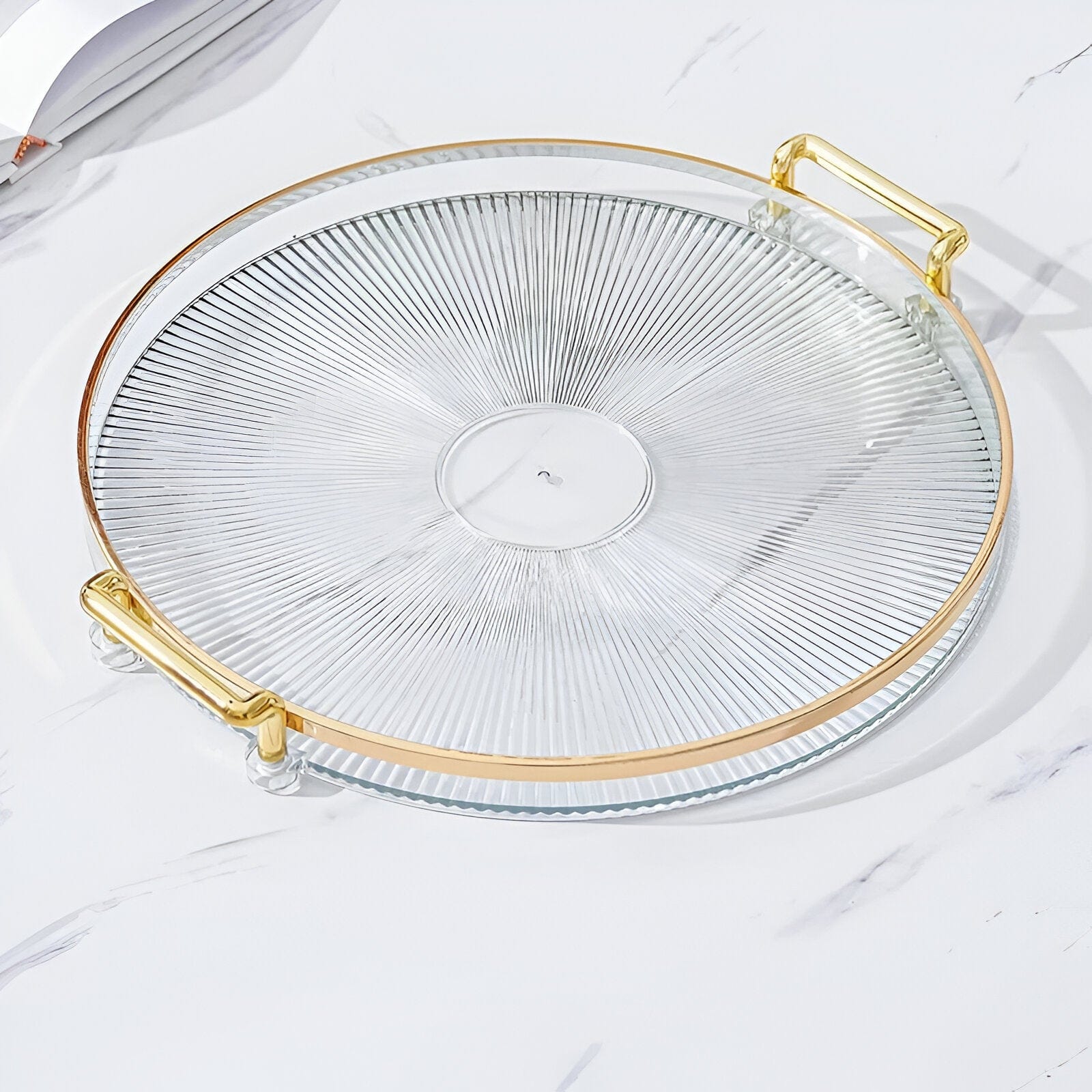 Round Storage Acrylic Tray