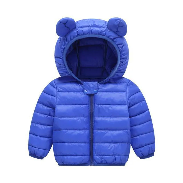 Mini Fashion™ - Thin bubble jacket with hood - Warm in the transitional periods