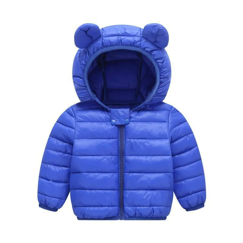 Mini Fashion™ - Thin bubble jacket with hood - Warm in the transitional periods