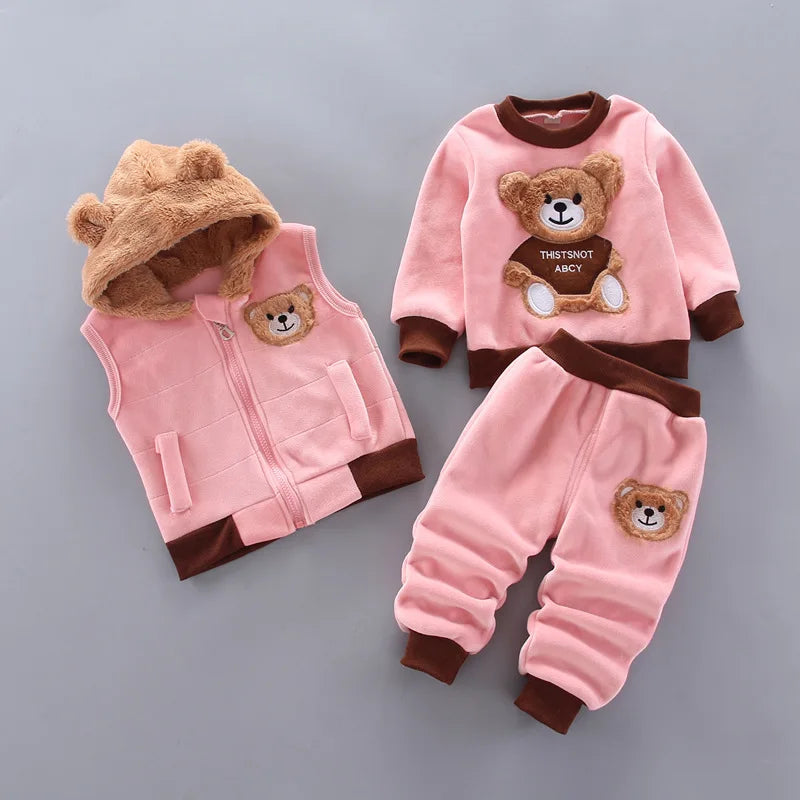 Bonito conjunto de invierno para niños. | 3 partes