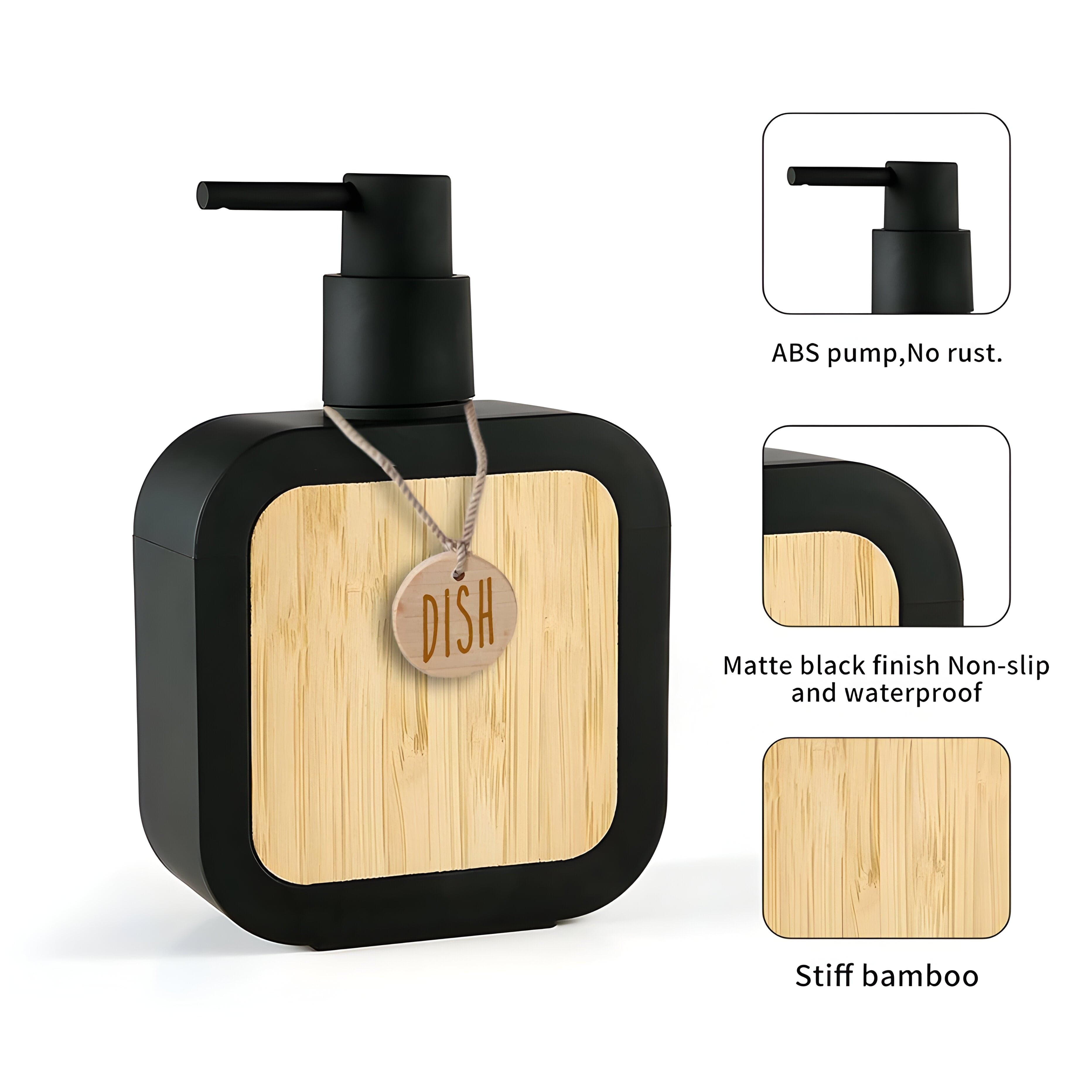 Bamboe Design Handzeepdispenser