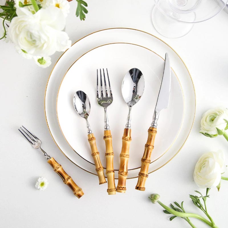 Natural Bamboo Cutlery Set