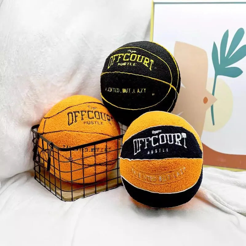 Basketball Plush Pillow - Soft and Fluffy - Kids and Adults - Birthday Gift