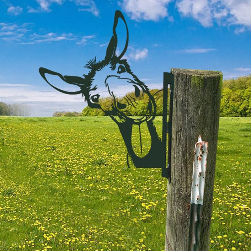 Decoración de Granja - PeepFarm - Diseño de Animales Realistas - Garden Metal Art