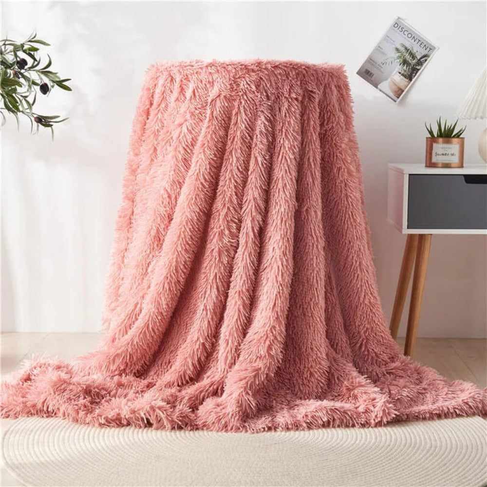 Coperta in Pelliccia Finta Fuzzy