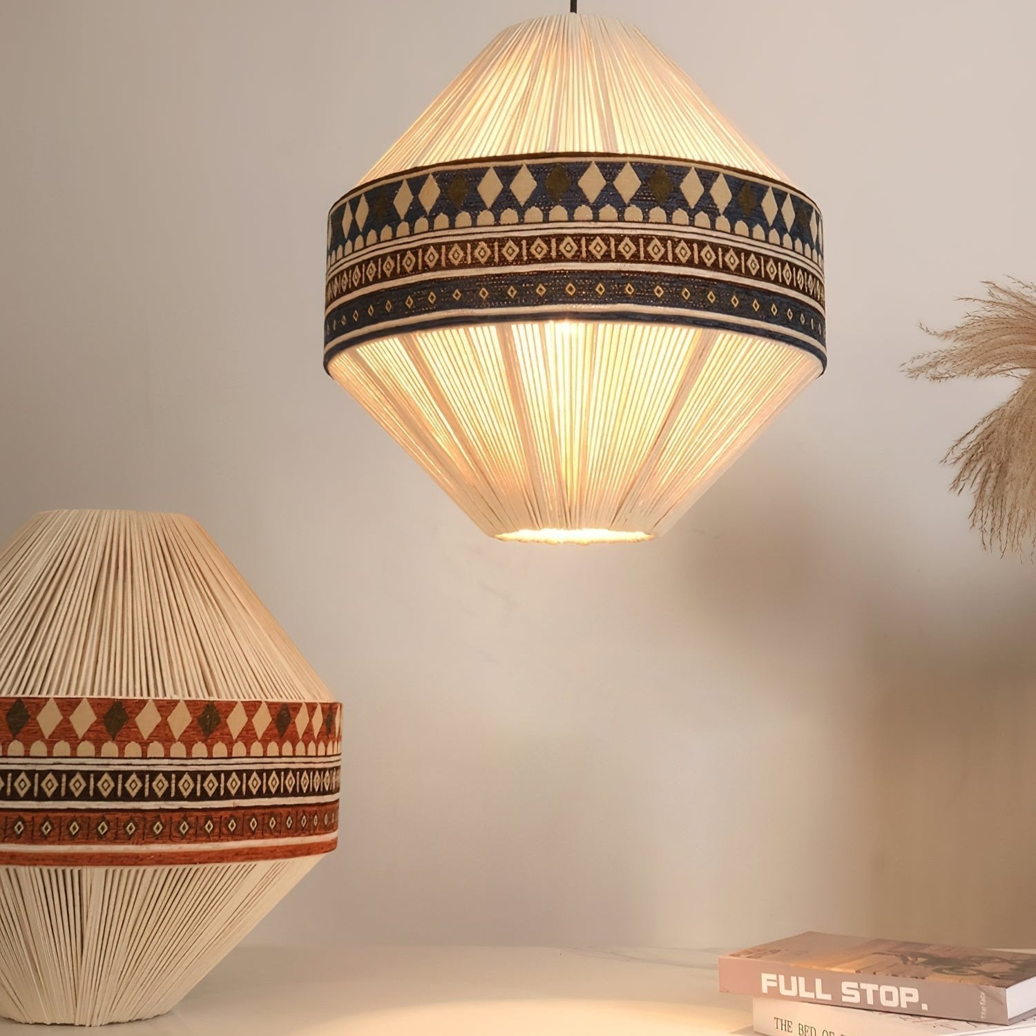 Bohemian – Lampada a sospensione con frange