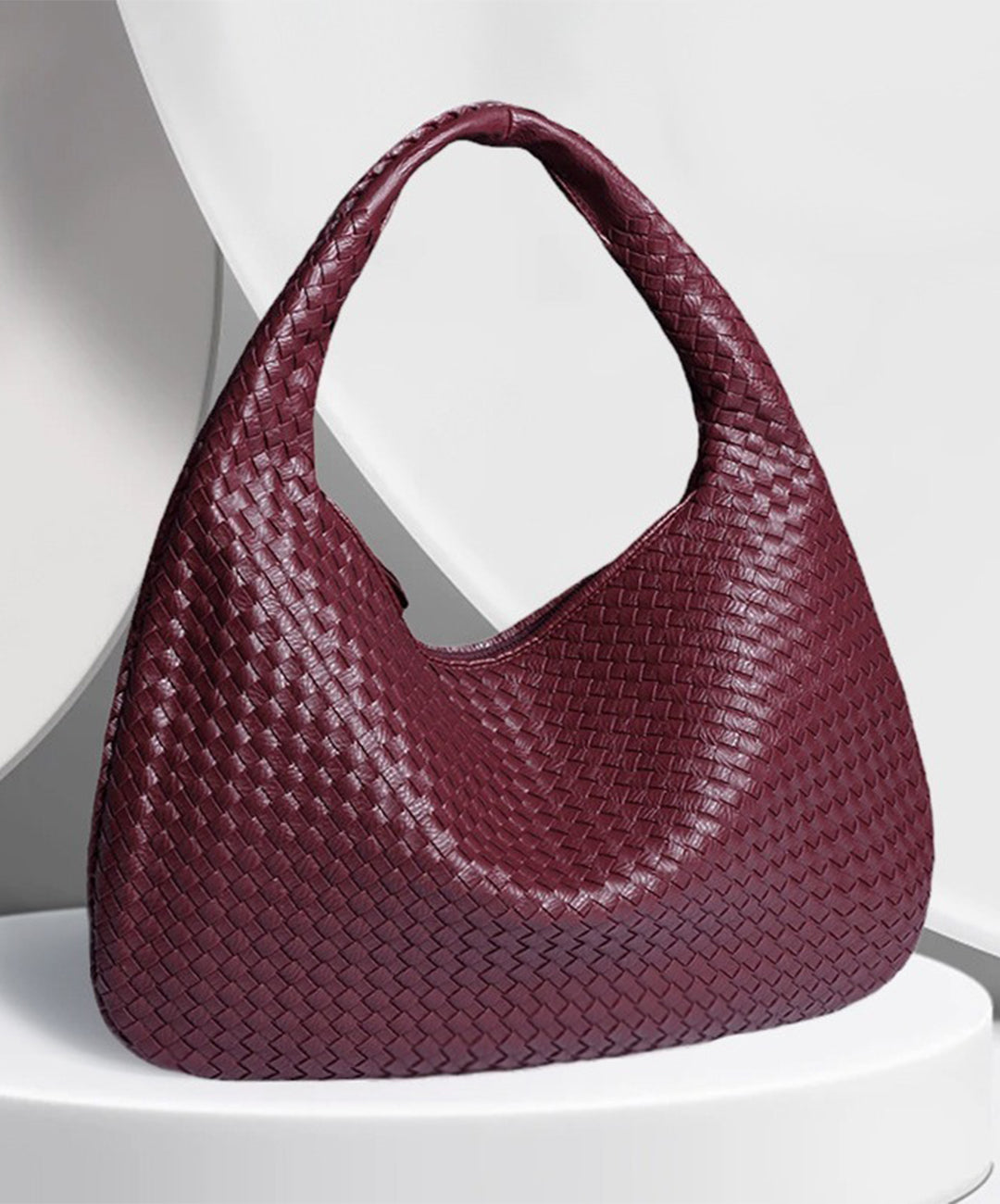 Jorge Serafini | Bolsa Hobo Vermelho Cereja