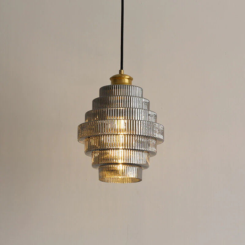 BrassBottle - Lampada in vetro e ottone