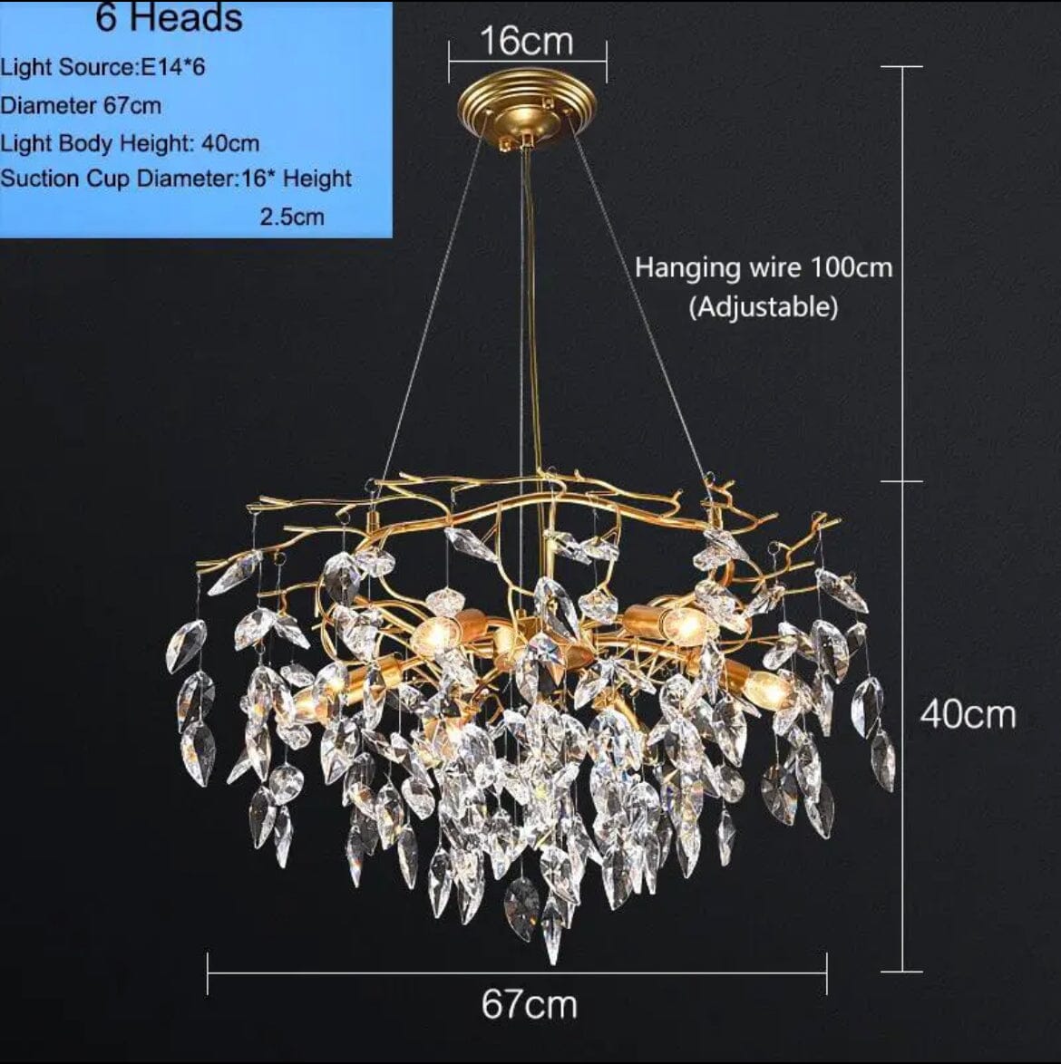 European Luxury Chandelier