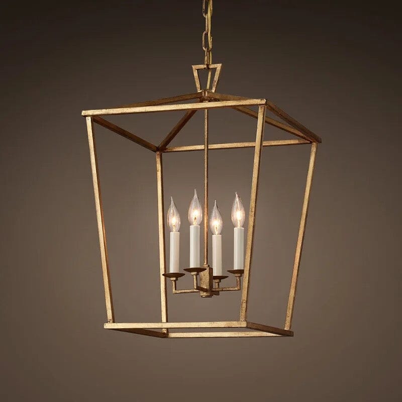 Vrimlo Retro Candle Cage Pendant