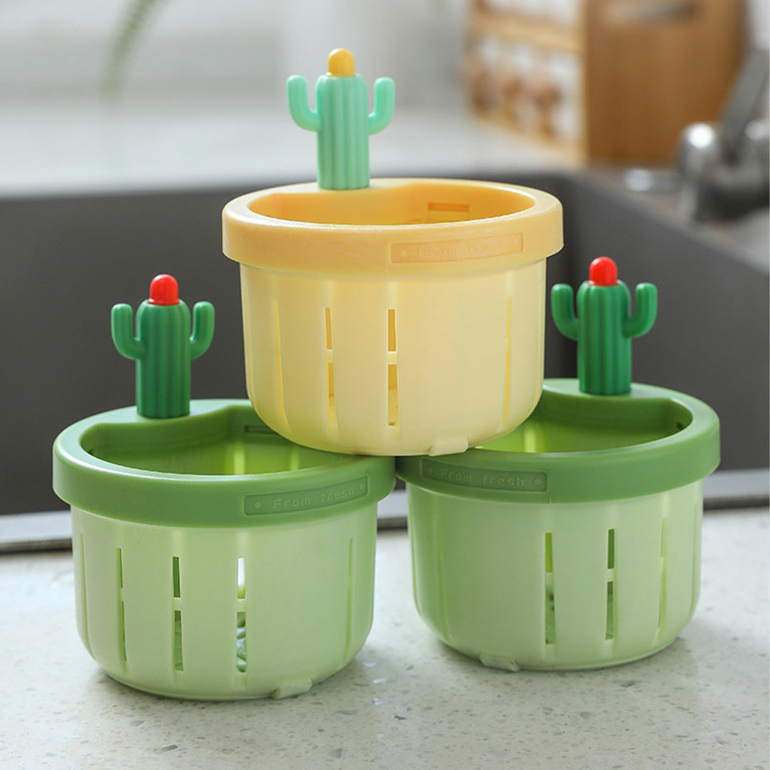 Drain d'évier sans dégâts DesignTod™ Cactus (Ensemble de 3)