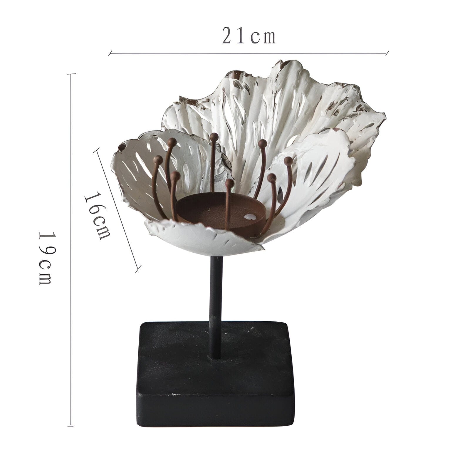 Elegant Flower Candle Holders