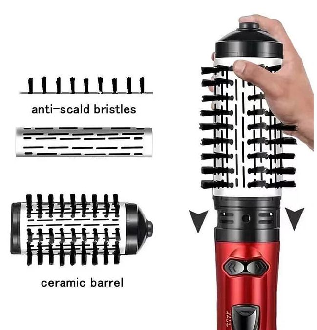 3-in-1 Hot Air Brush for Fast, Professional Styling