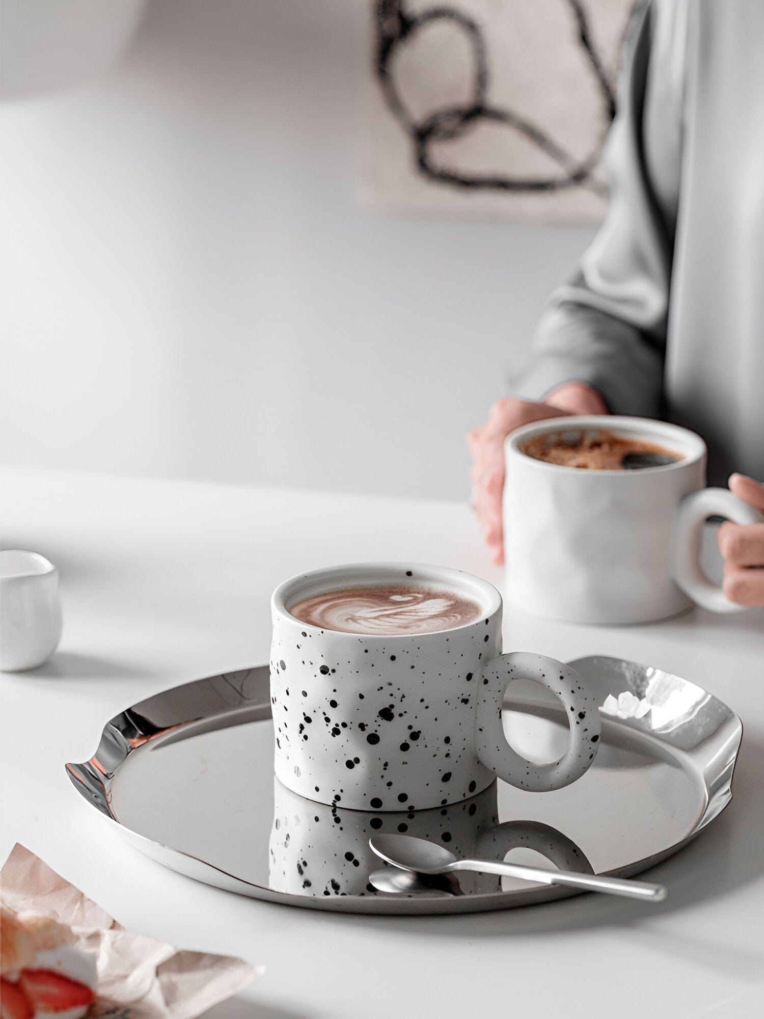 Taza de café de cerámica para beber