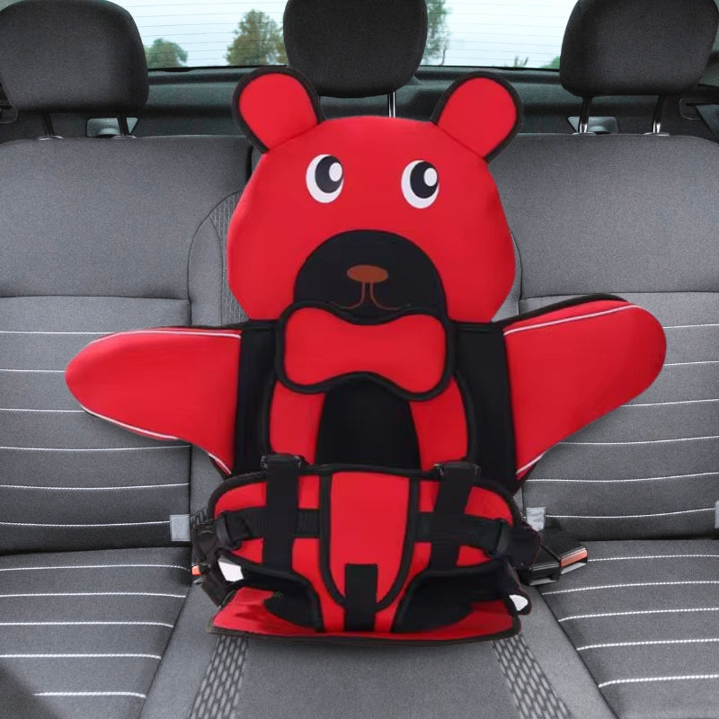 Coussin de protection pour siège auto enfant ours