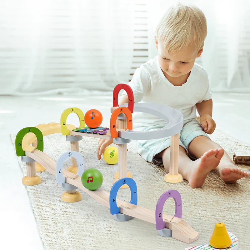 Music Marble Track™ - Montessori-melodiat - Sensoriset lelut