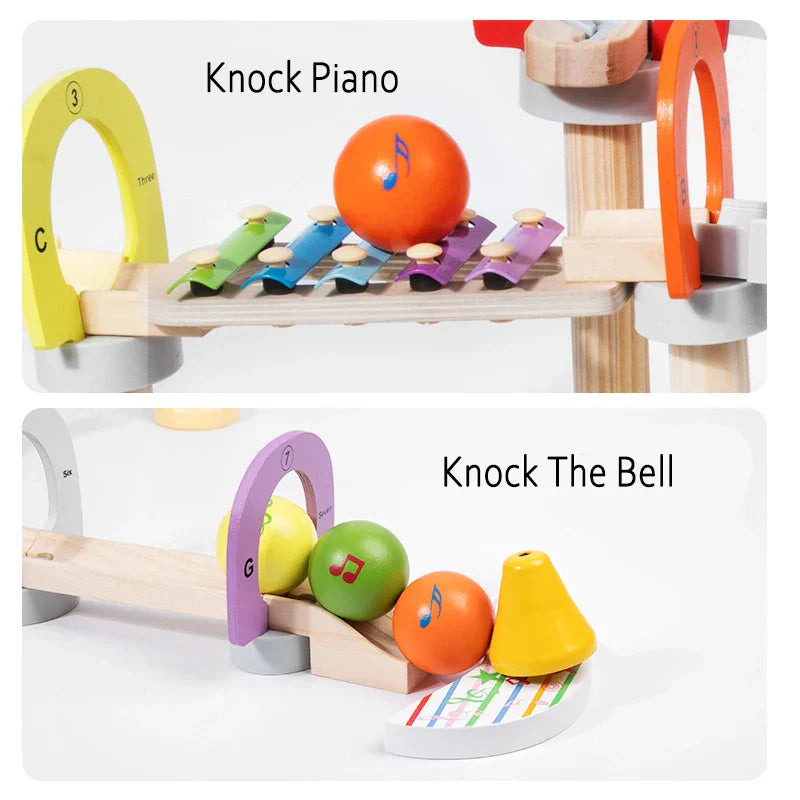 Music Marble Track™ - Montessori-melodier - Sanseleker