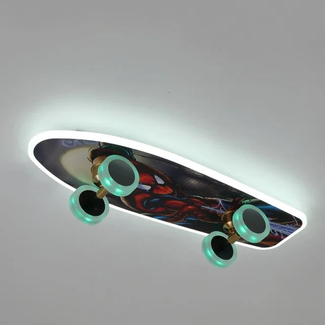 GlowBoard - Skateboardlys for barnerom