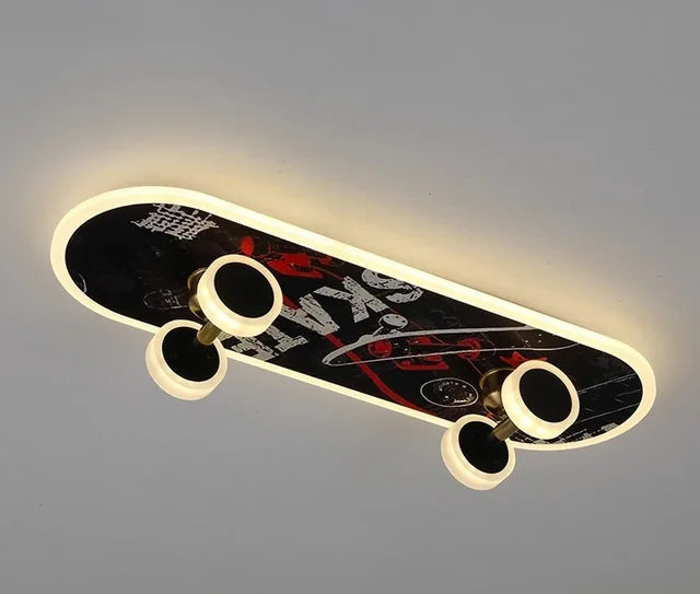 GlowBoard - Skateboardlys for barnerom