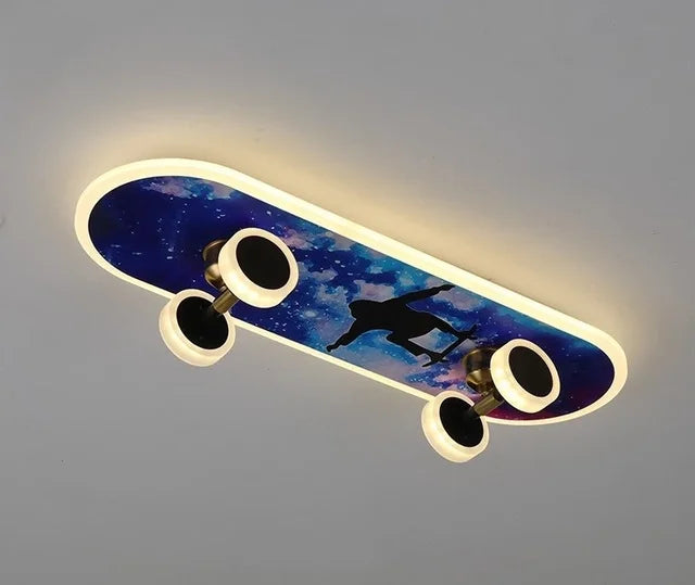 GlowBoard - Skateboardlys for barnerom