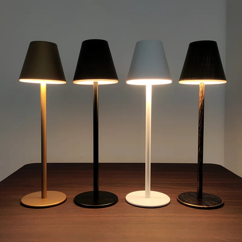 EcoGlow - Lampada da tavolo ricaricabile