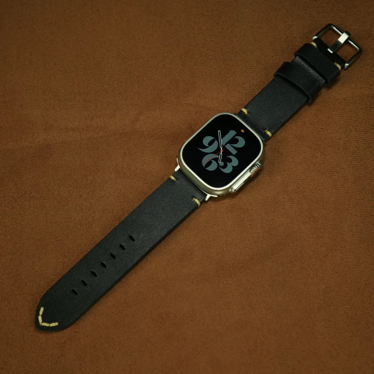 Leren band voor Apple Watch