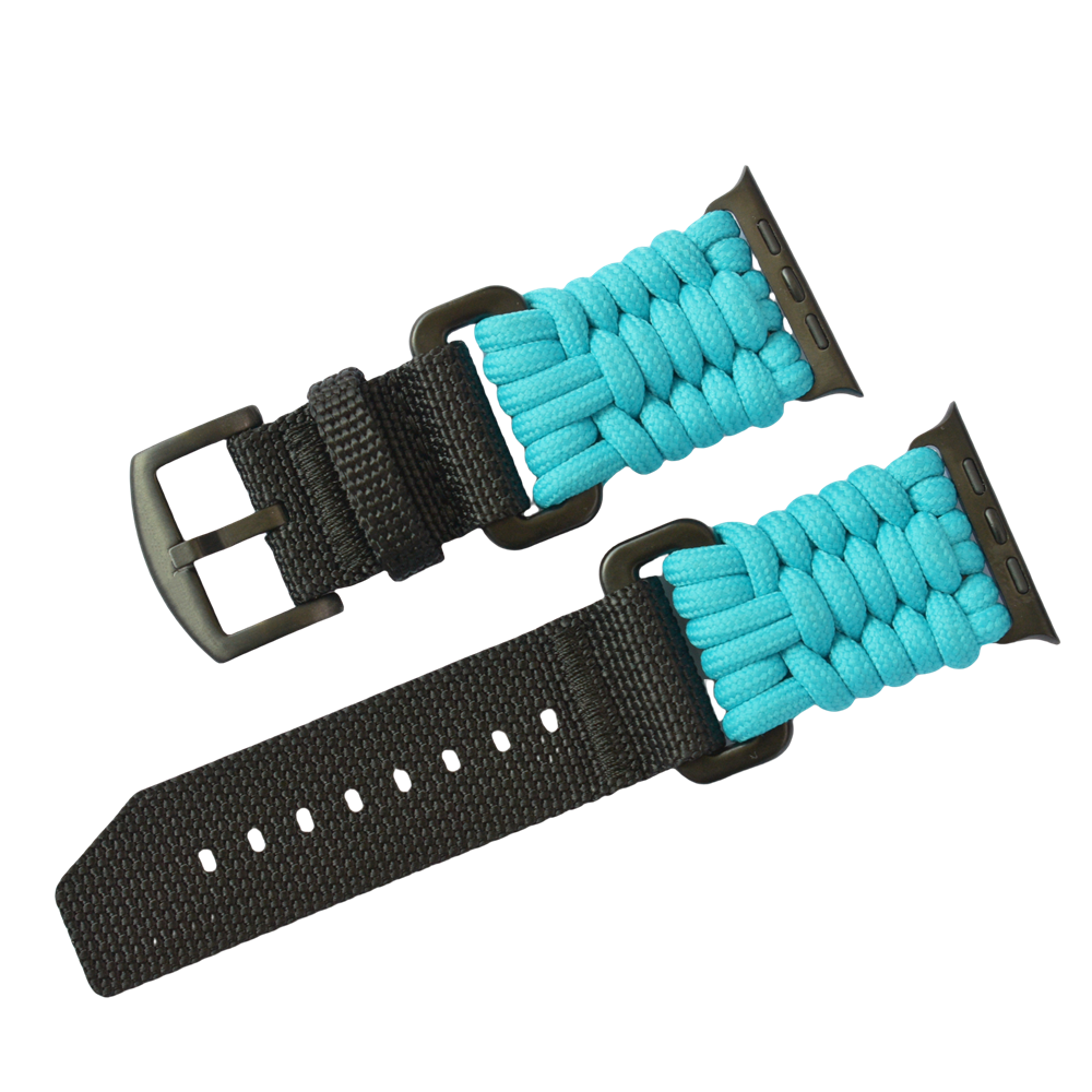 Outdoor Nylon Gewebtes Armband für die Apple Watch