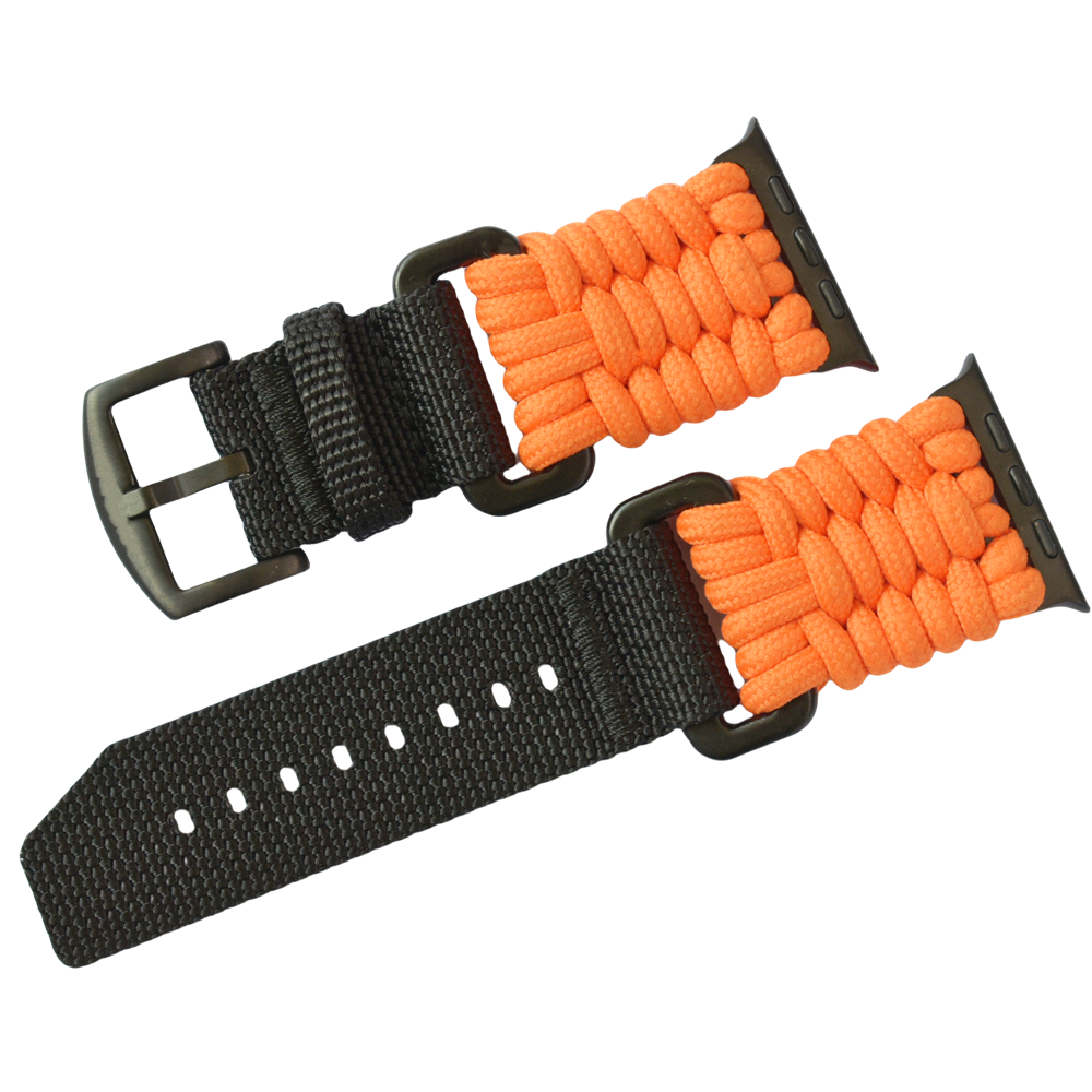 Outdoor Nylon Gewebtes Armband für die Apple Watch