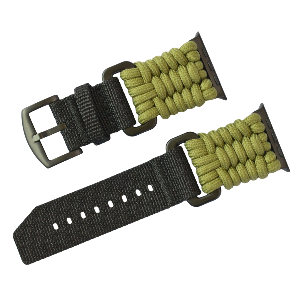 Outdoor Nylon Gewebtes Armband für die Apple Watch