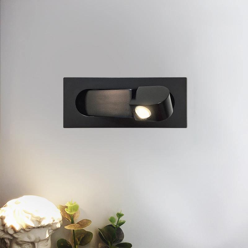 LumiNook - Lampada LED contemporanea per comodino