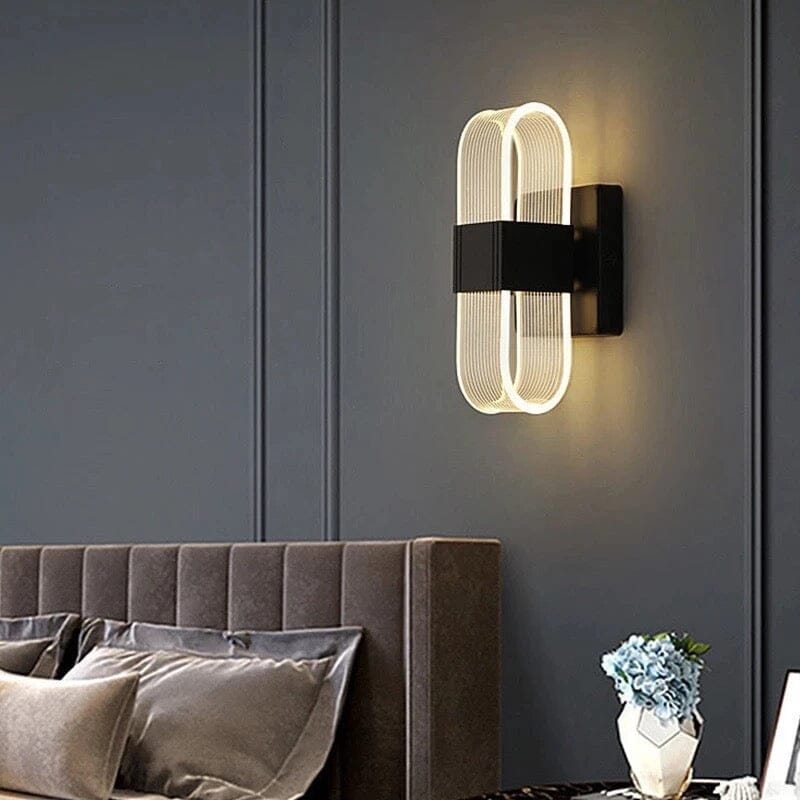 Luxus Acryl LED Wandleuchte