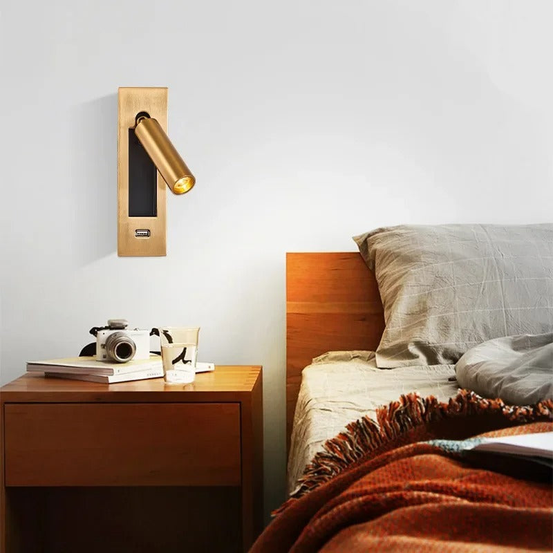 Embedded Bedside Sconce