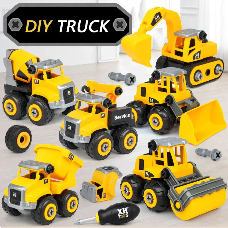 Construction Trucks™ – Ingenieurskunst und Fantasie mit Baufahrzeugen – DIY-Baulastwagen