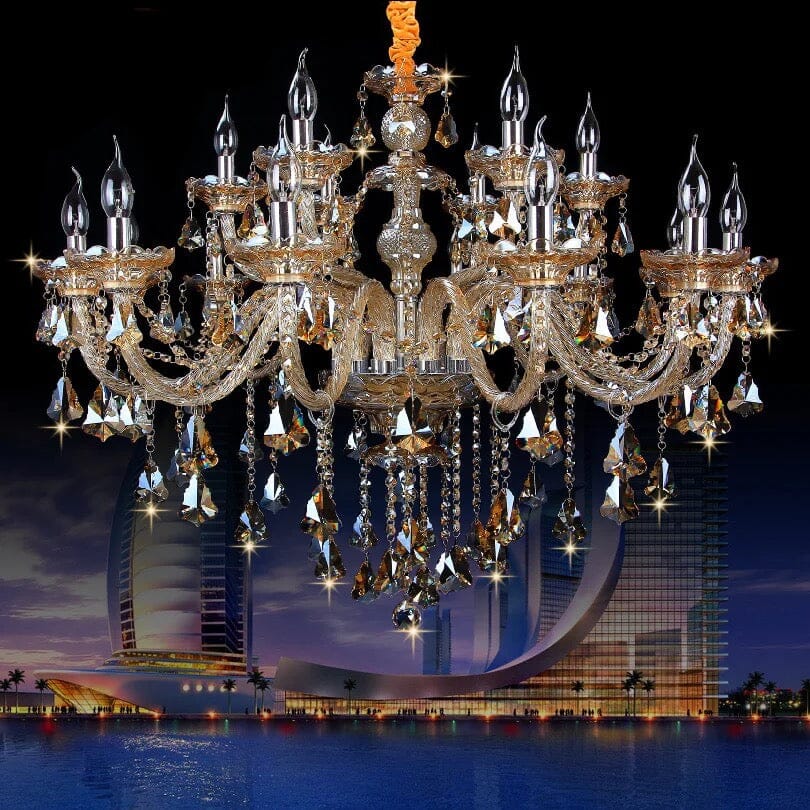 Vrimlo Italian K9 Candlestick Chandelier